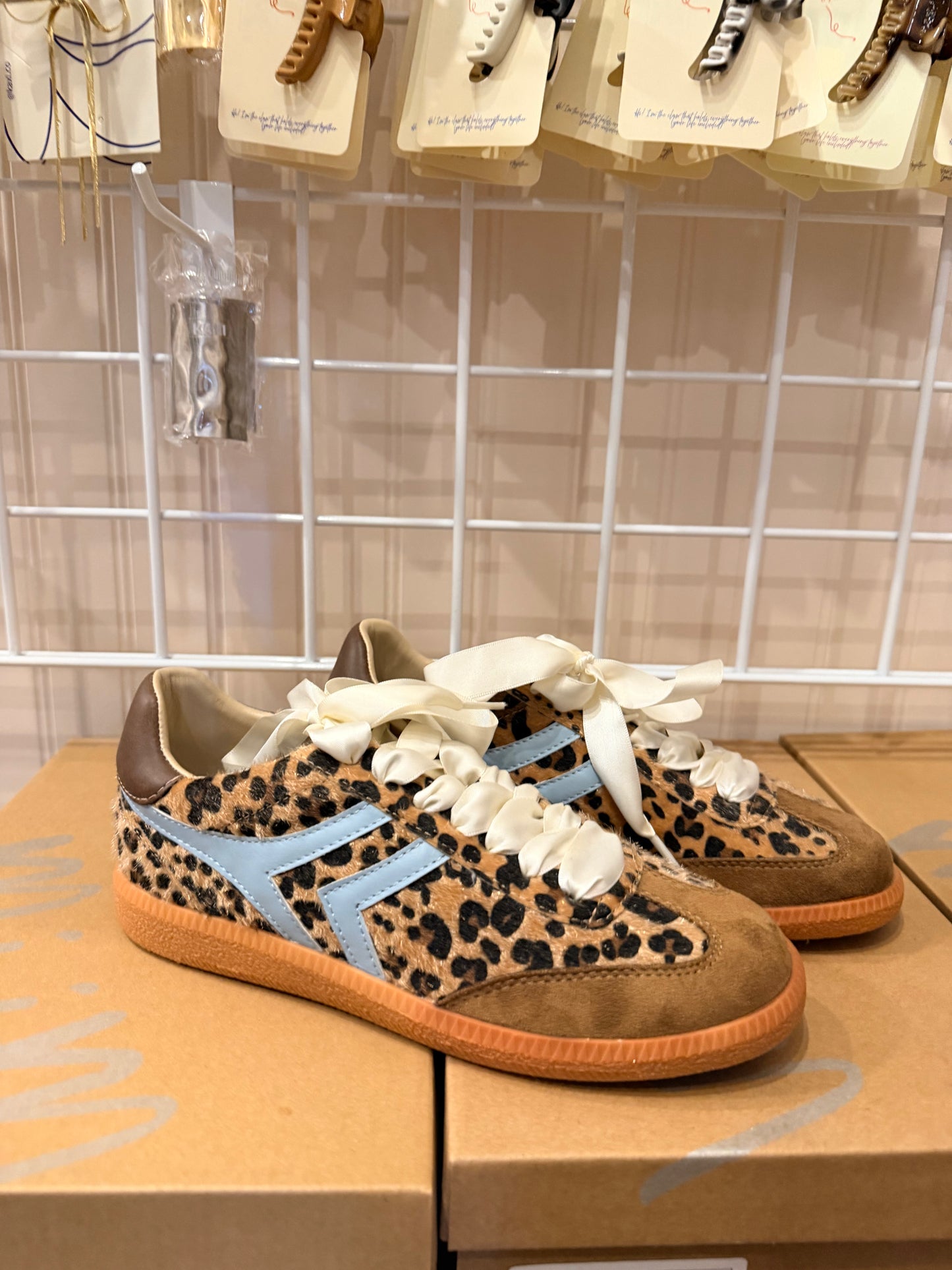 The Xena Sneaker - Leopard