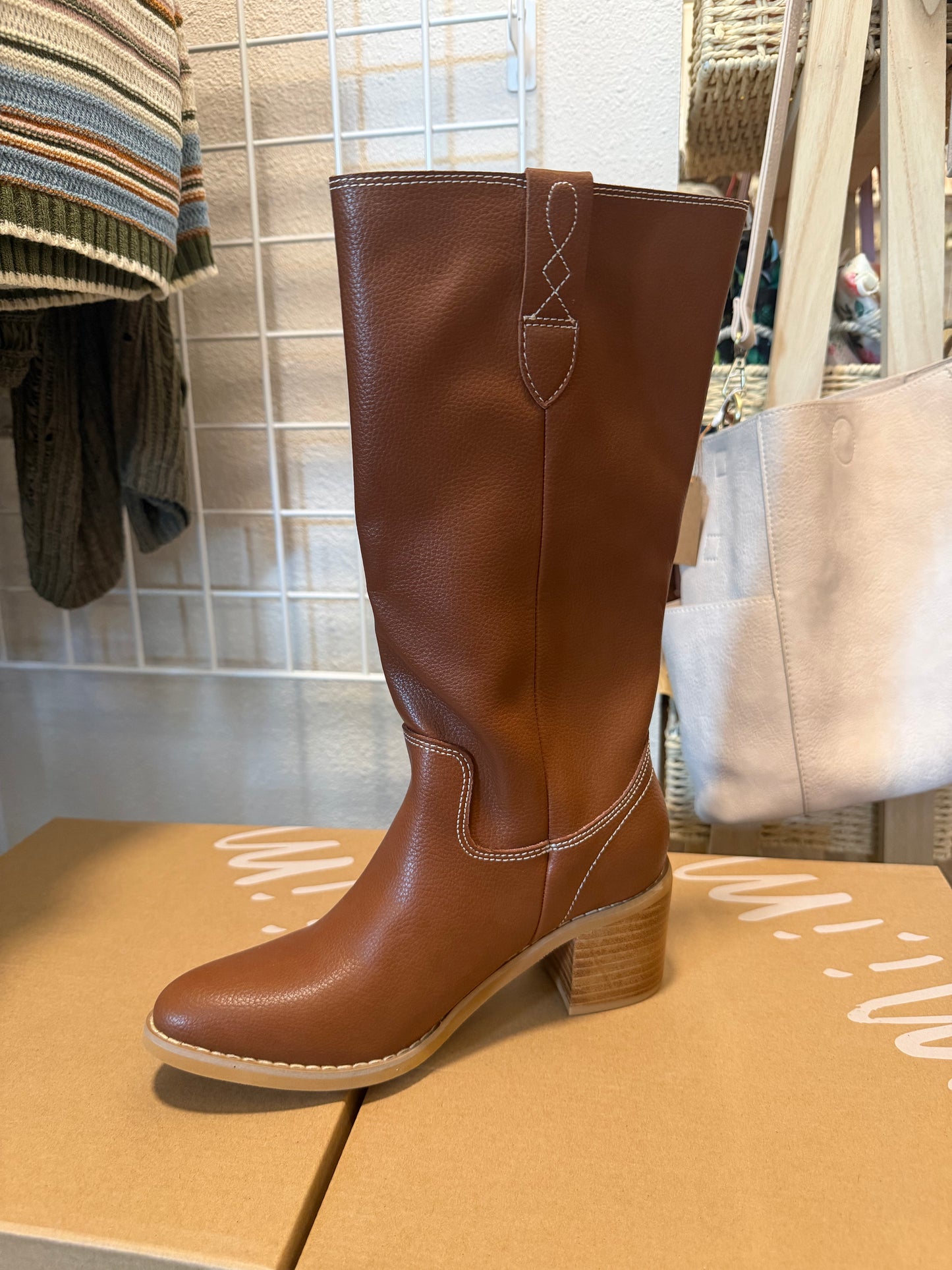 The Zoe Boot - Chocolate