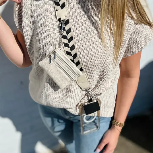 Phone Holder Crossbody Lanyard with Wallet
